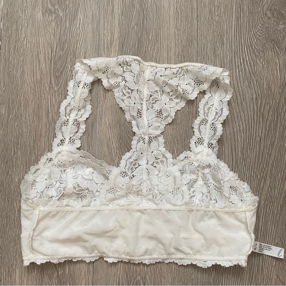 Lace Racerback Bralette - Picture 6 of 15